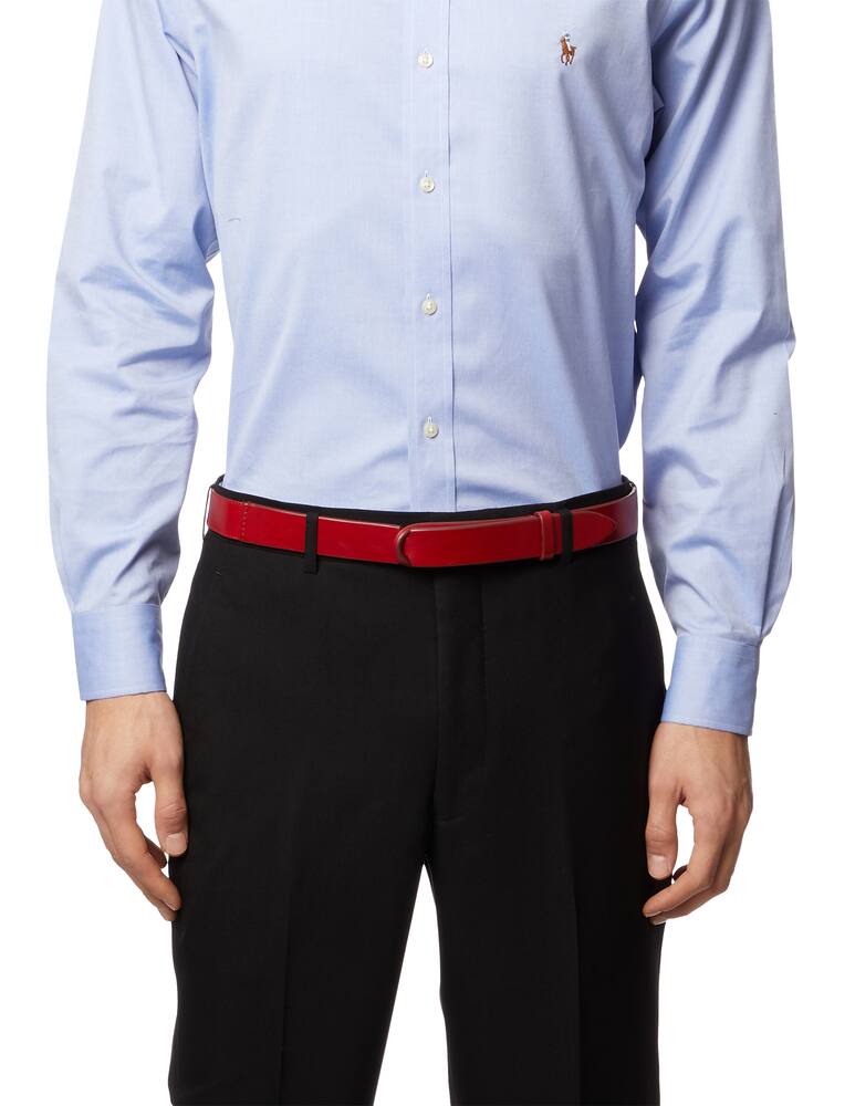 rinascente Orciani Bull leather Nobuckle belt 