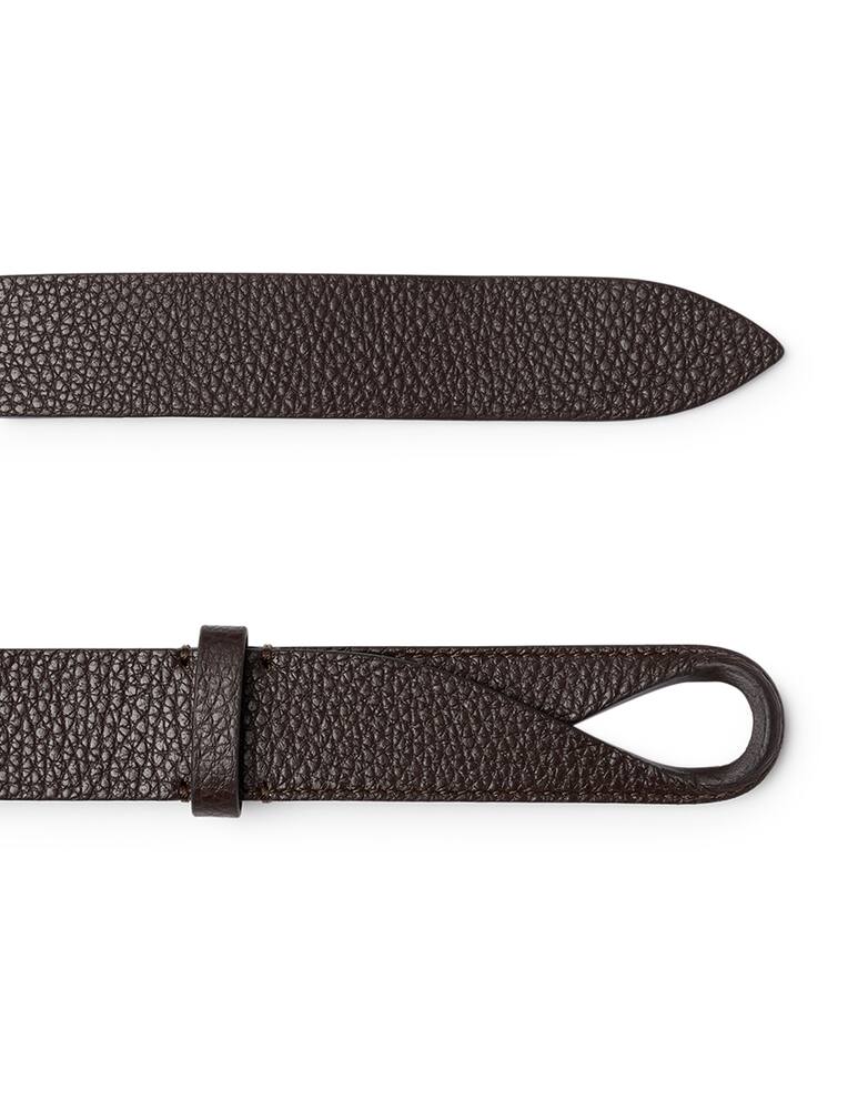 rinascente Orciani Cintura Nobuckle Micron in pelle - marrone