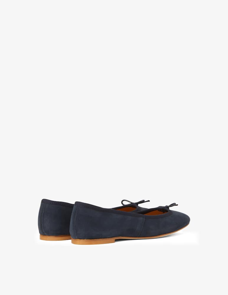 rinascente Lolo ballerina Capri suede ballet flat