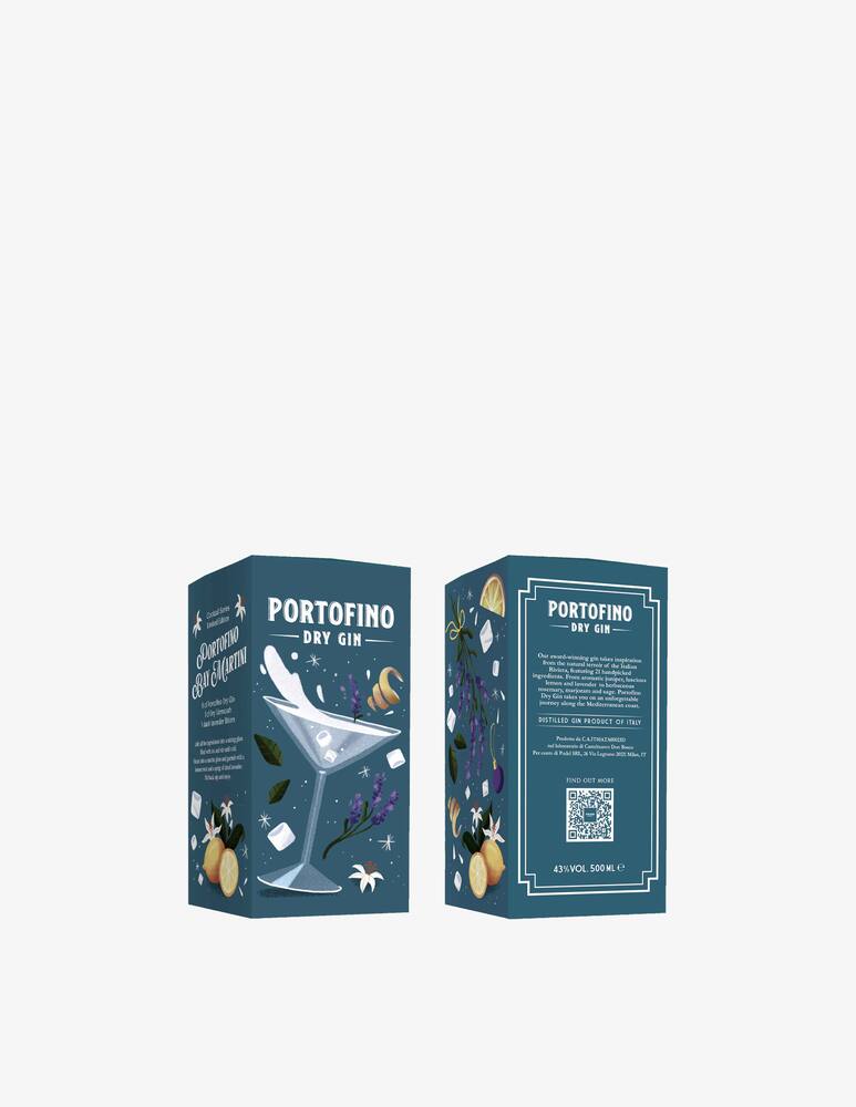 Portofino Gin Portofino Martini Box 500ml - immagine 1 Portofino Gin Portofino Martini Box 500ml - immagine 1