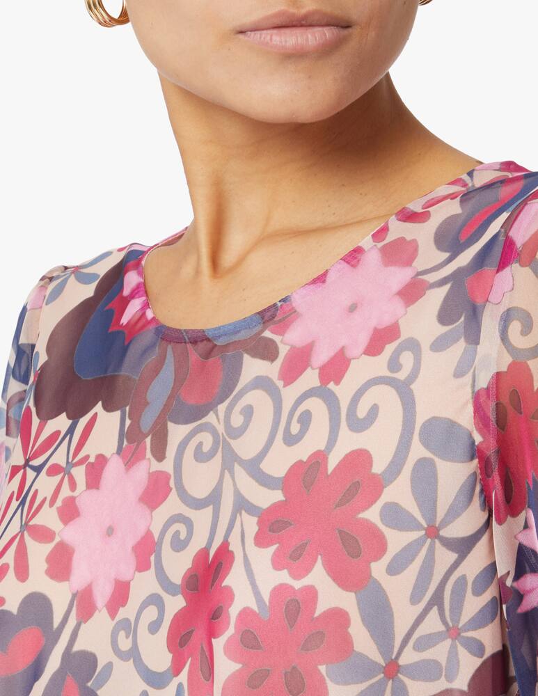 rinascente Elizabeth Ascot Abito manica 3/4 con polsino e cintura