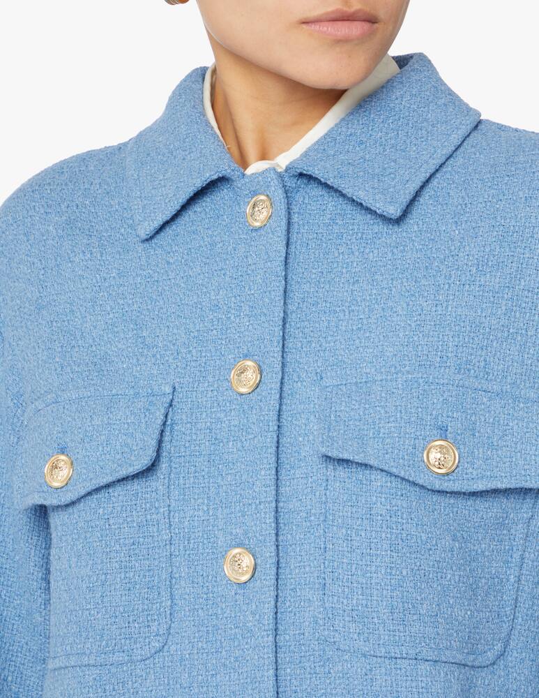 rinascente Elizabeth Ascot 5 buttons shirt jacket