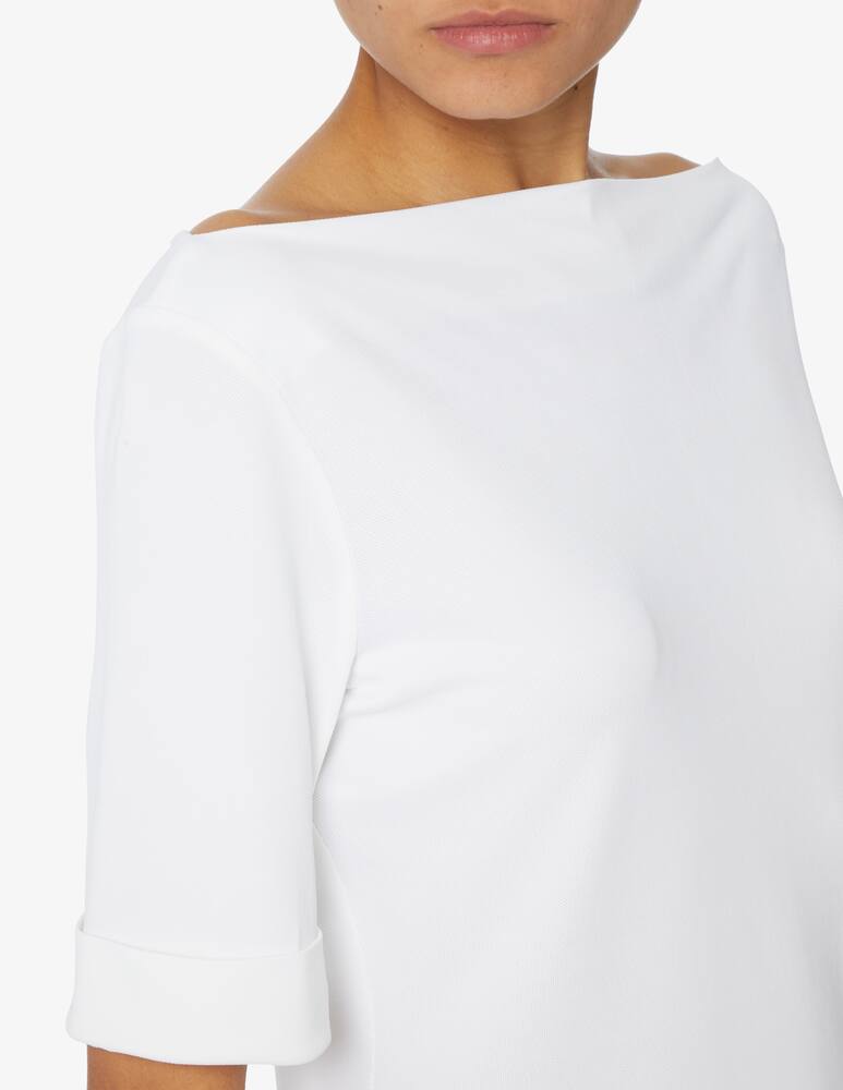 rinascente Elizabeth Ascot Short sleeve loose neck top