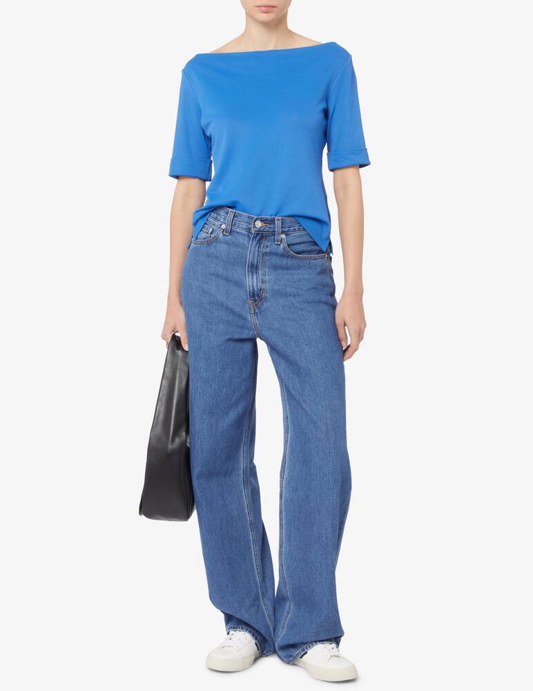 rinascente Elizabeth Ascot Maglia scollo cascante manica corta