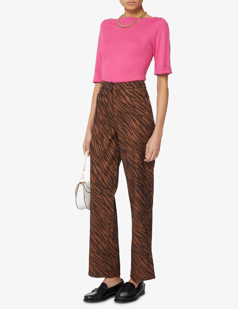 rinascente Elizabeth Ascot Maglia scollo cascante manica corta