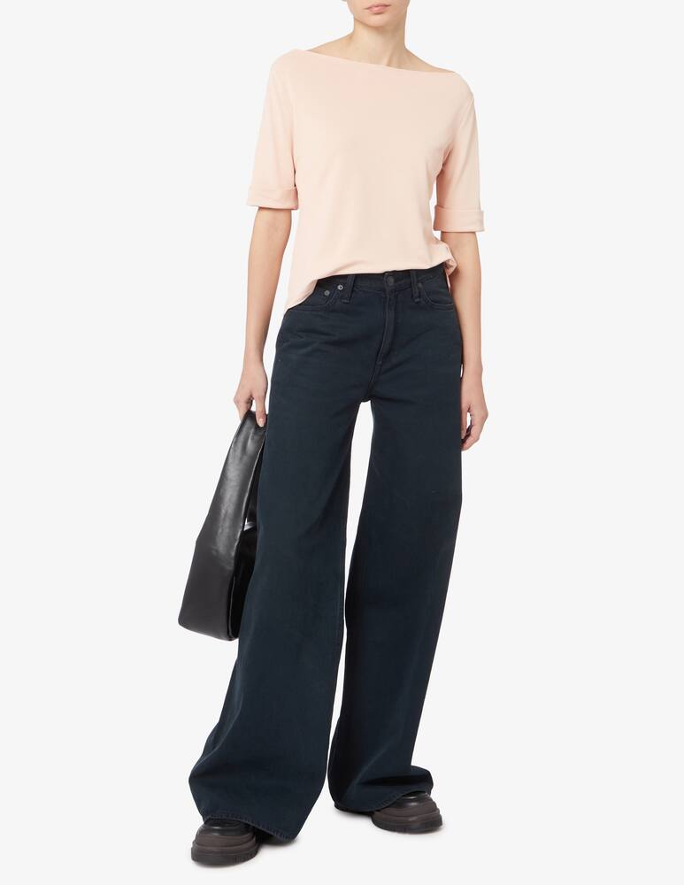 rinascente Elizabeth Ascot Maglia scollo cascante manica corta