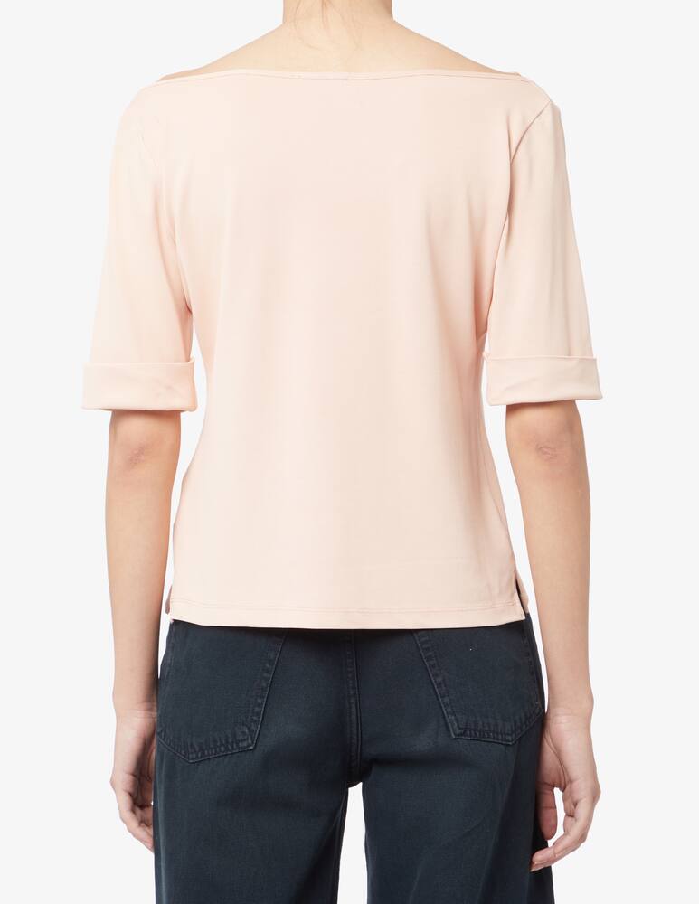 rinascente Elizabeth Ascot Maglia scollo cascante manica corta