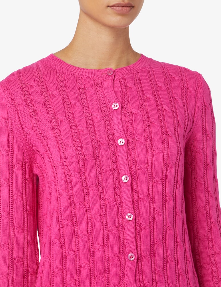 Elizabeth Ascot Braided mandarin collar cardigan - picture 4 Elizabeth Ascot Braided mandarin collar cardigan - picture 4