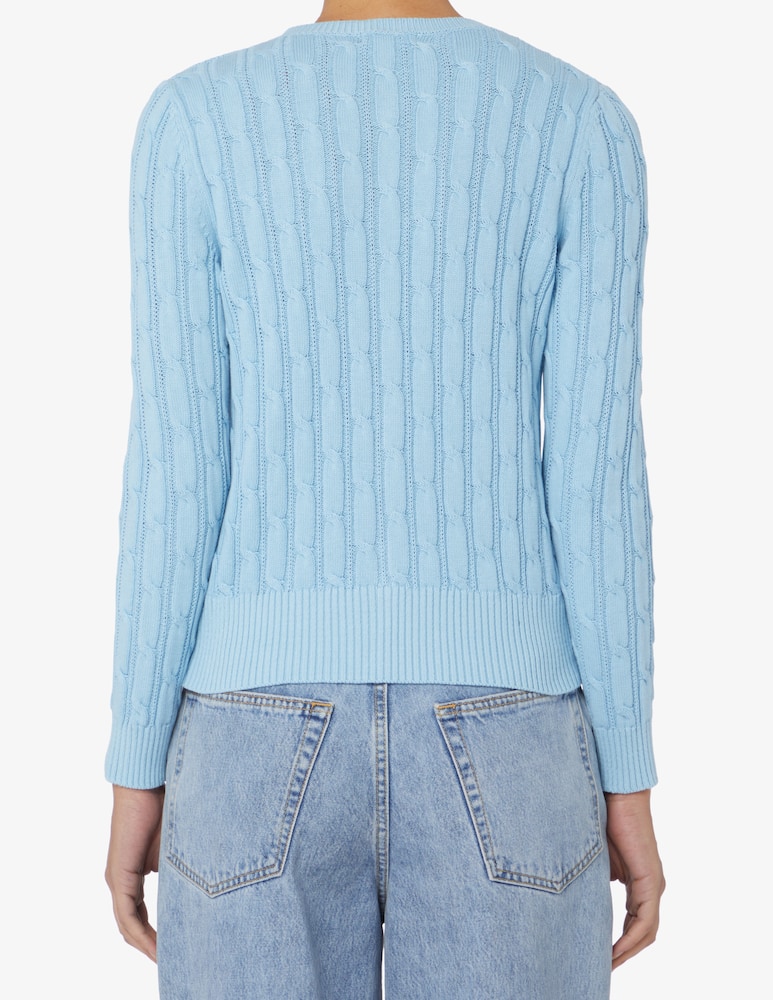 rinascente Elizabeth Ascot Cardigan collo alla coreana treccia