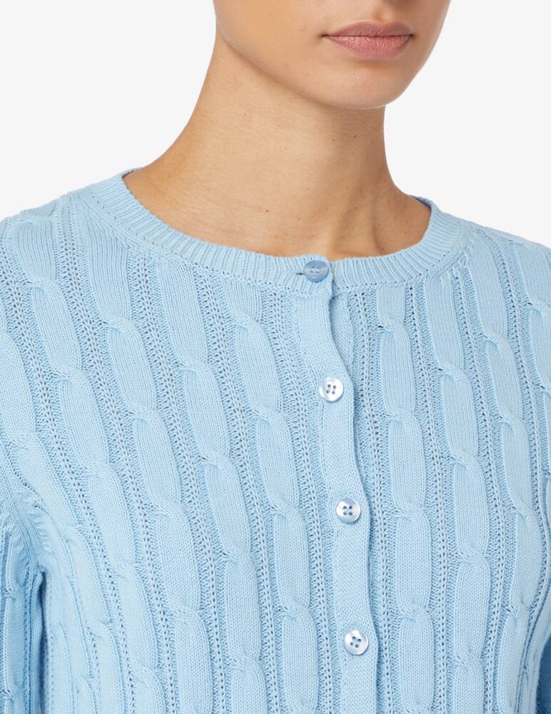 rinascente Elizabeth Ascot Cardigan collo alla coreana treccia