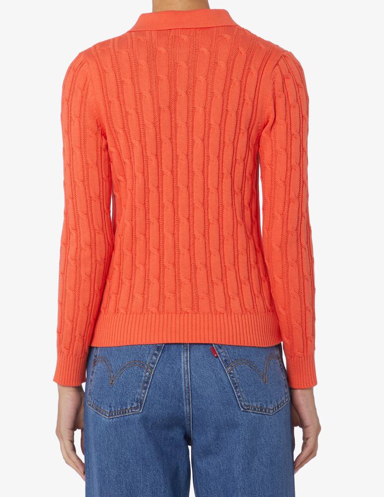 rinascente Elizabeth Ascot Polo a manica lunga trecce