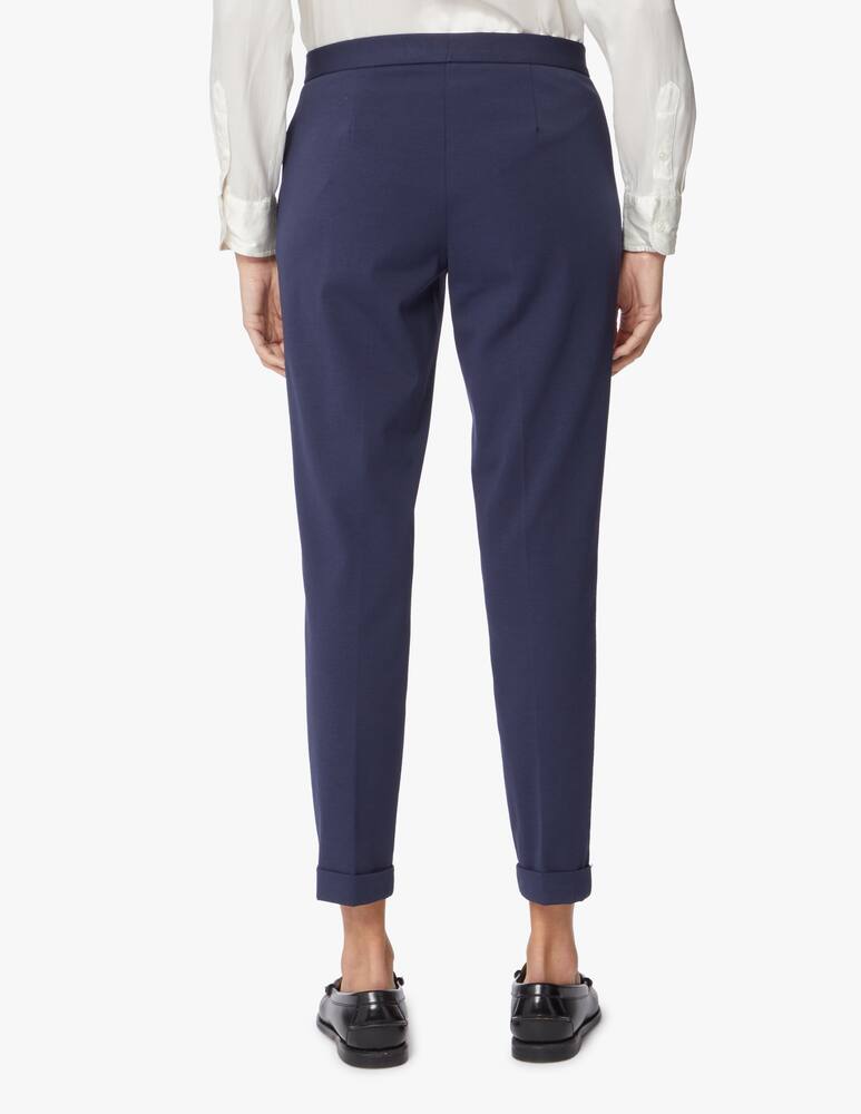 rinascente Elizabeth Ascot Cigarette trousers with turn-ups