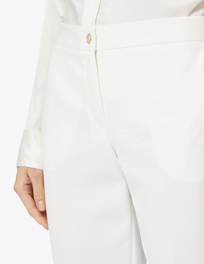 rinascente Elizabeth Ascot Pantaloni sigaretta con risvolti