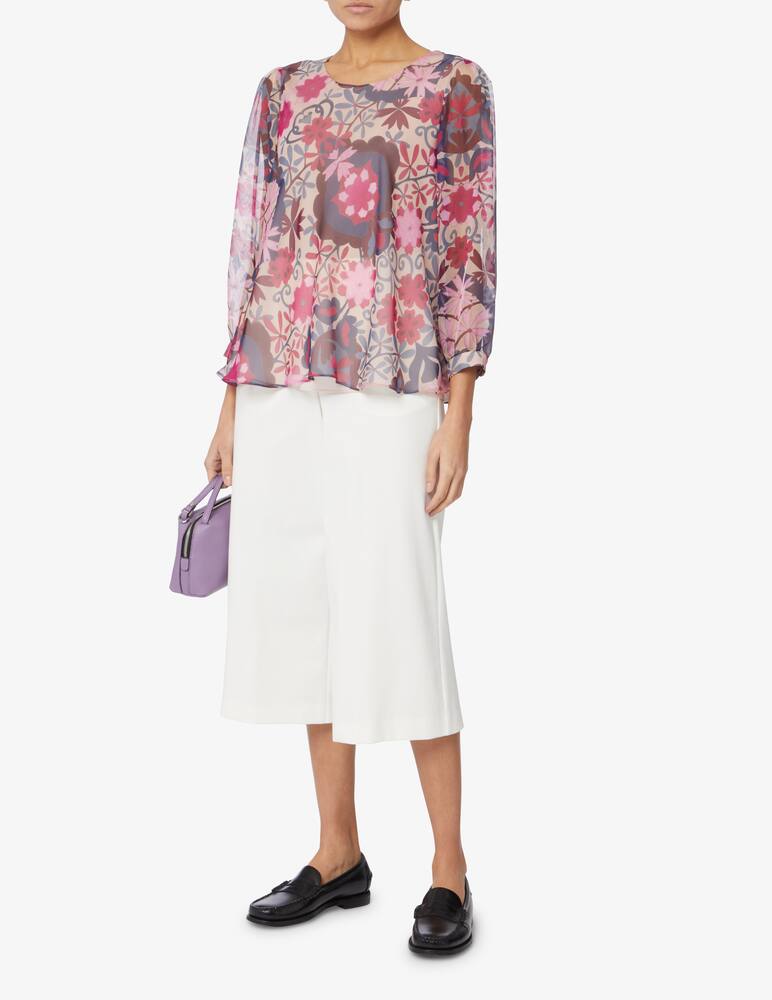 rinascente Elizabeth Ascot Pantaloni largo cropped