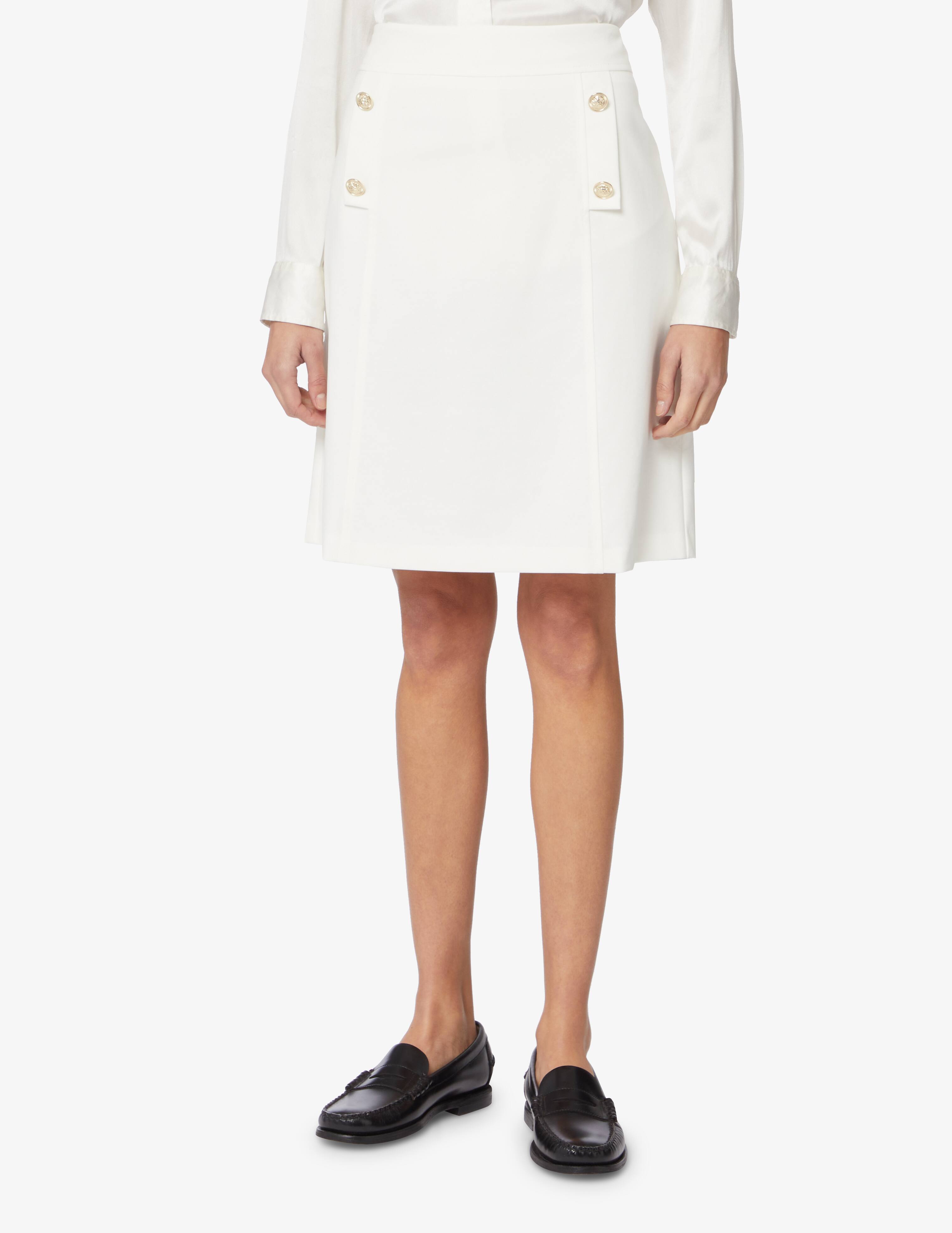 Shop Elizabeth Ascot Flared skirt on Rinascente