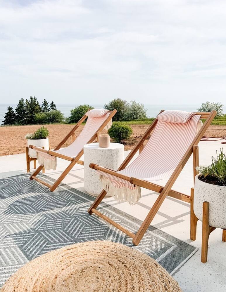 rinascente Business and Pleasure Sling Chair pink - Pink