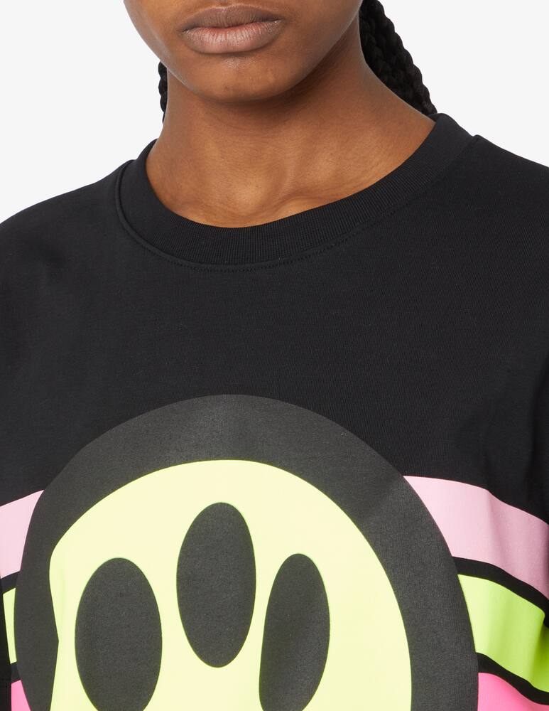 rinascente Barrow Maglietta viso arcobaleno - Nero