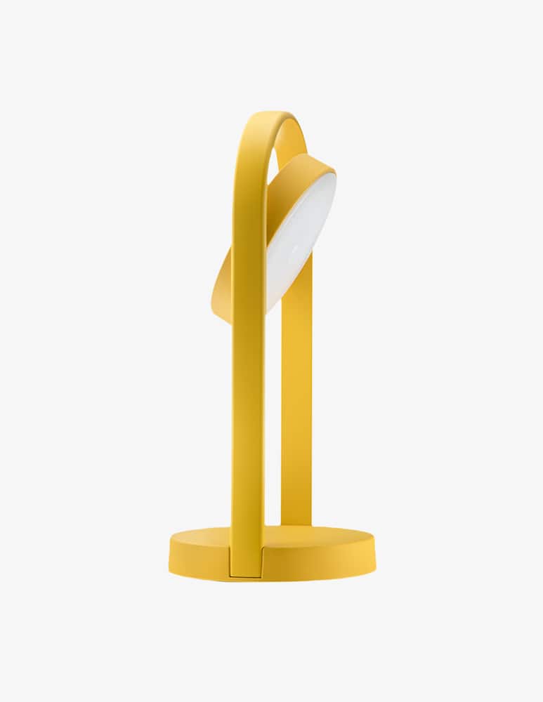 rinascente Pedrali Giravolta lampada da Tavolo ricaricabile - Giallo