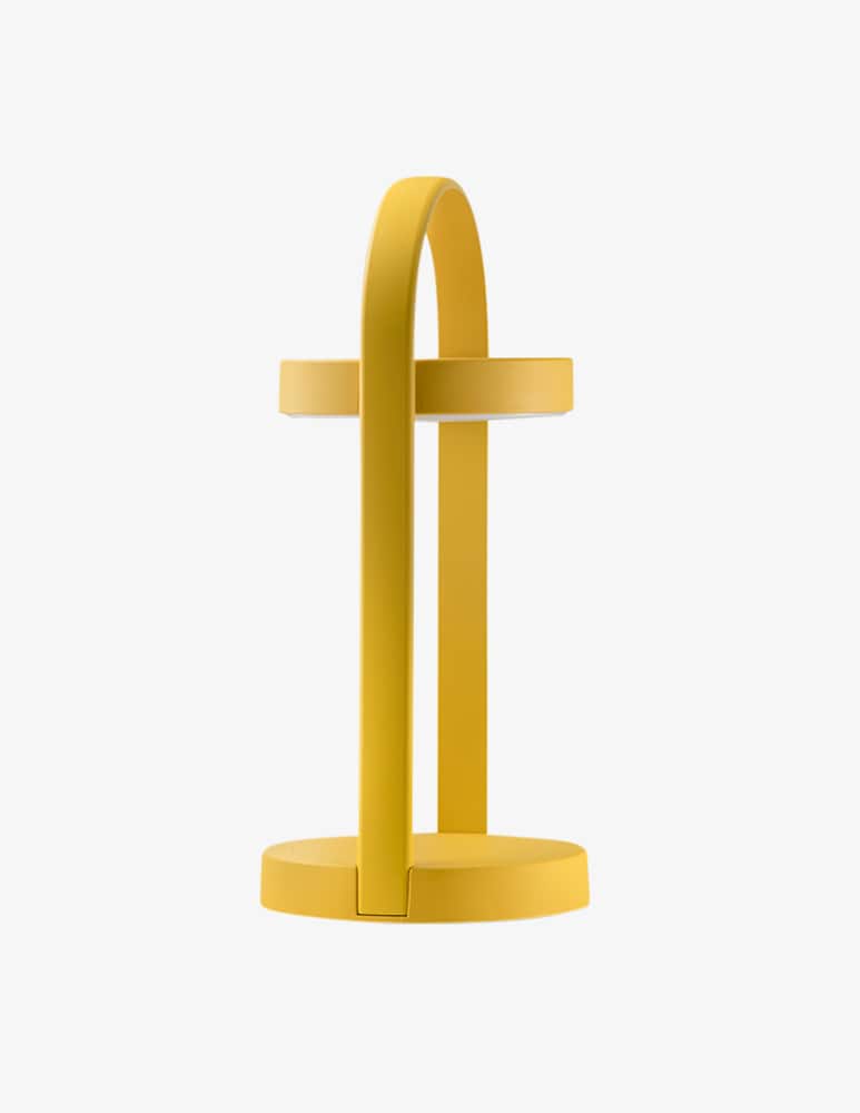 rinascente Pedrali Giravolta lampada da Tavolo ricaricabile - Giallo