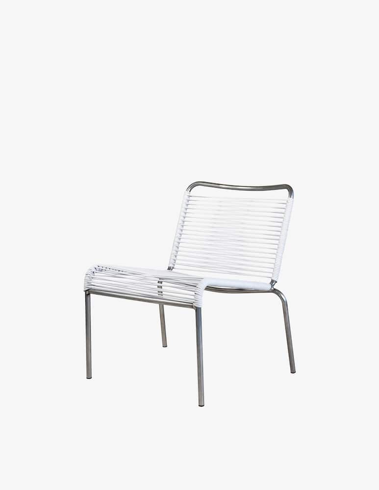 rinascente FIAM Mya Spaghetti Lounge Chair White - White