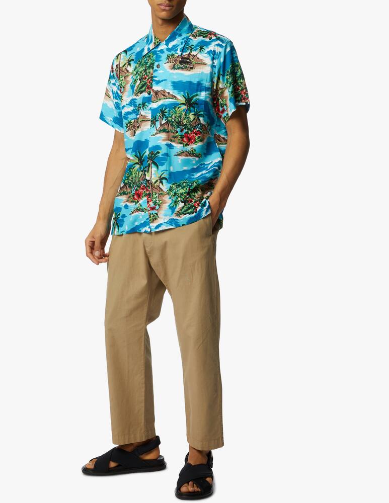 rinascente Karmakula Hawaiian shirt palm island