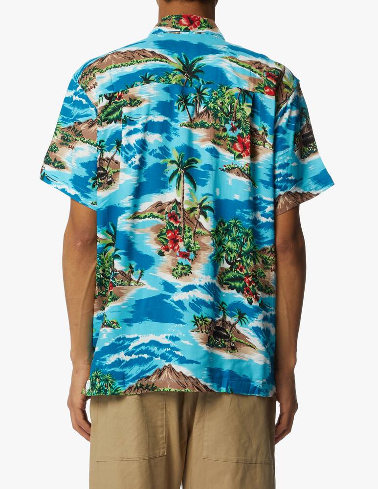 rinascente Karmakula Hawaiian shirt palm island