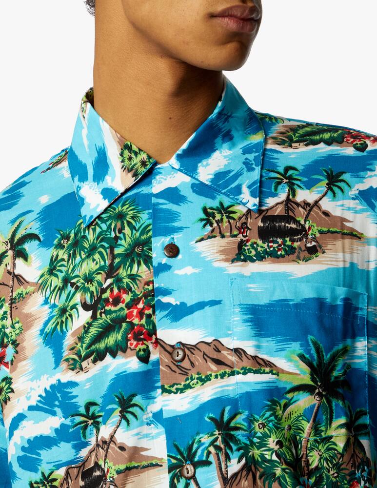 rinascente Karmakula Hawaiian shirt palm island