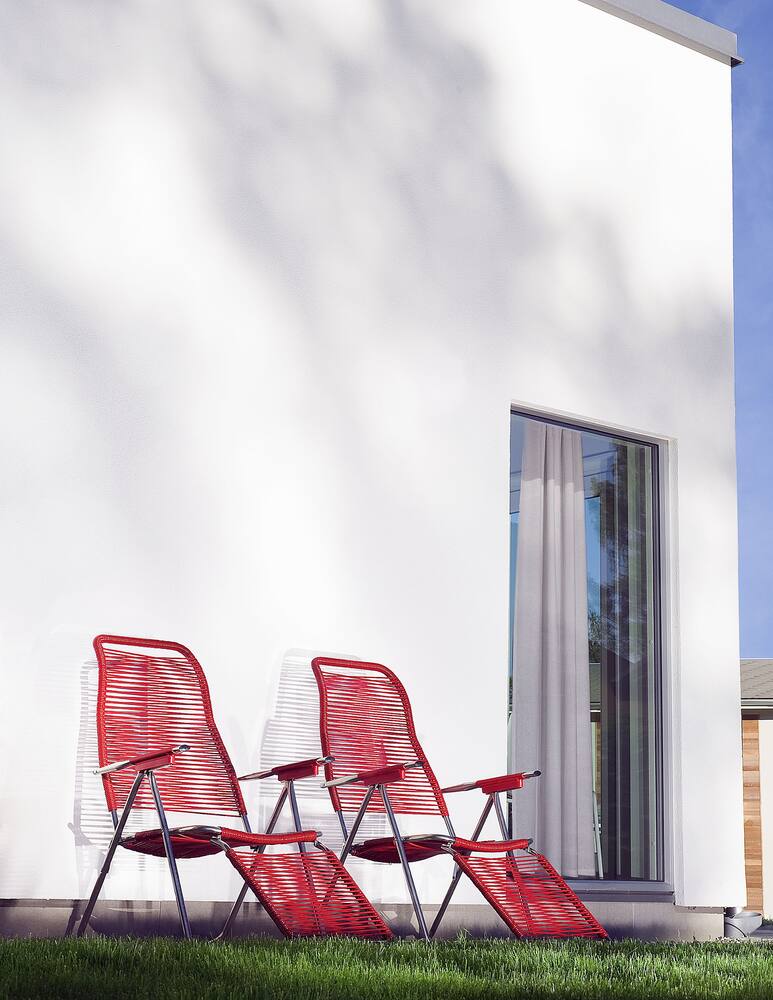 rinascente FIAM Spaghetti Armchair Red - Red