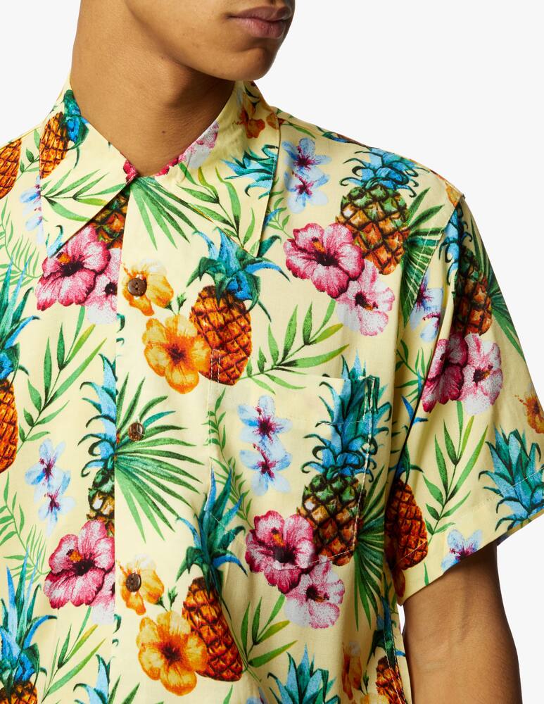 rinascente Karmakula Hawaiana pineapple short sleeve shirt - multi