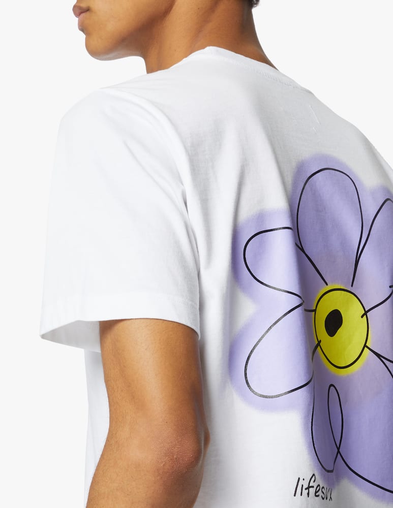 rinascente Life Sux Flower t-shirt
