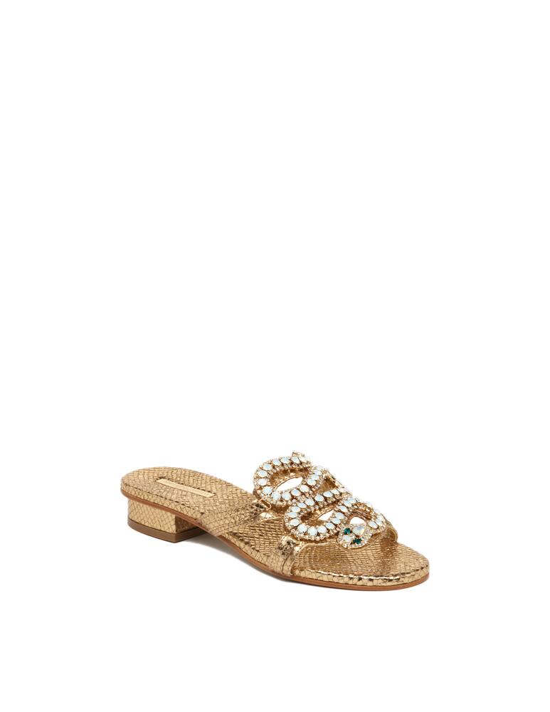Emanuela Caruso Opal snake slippers - picture 1 Emanuela Caruso Opal snake slippers - picture 1