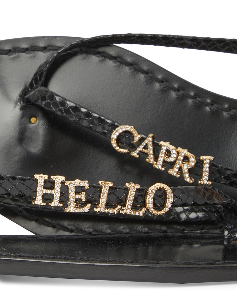 rinascente Emanuela Caruso Infradito Hello Capri