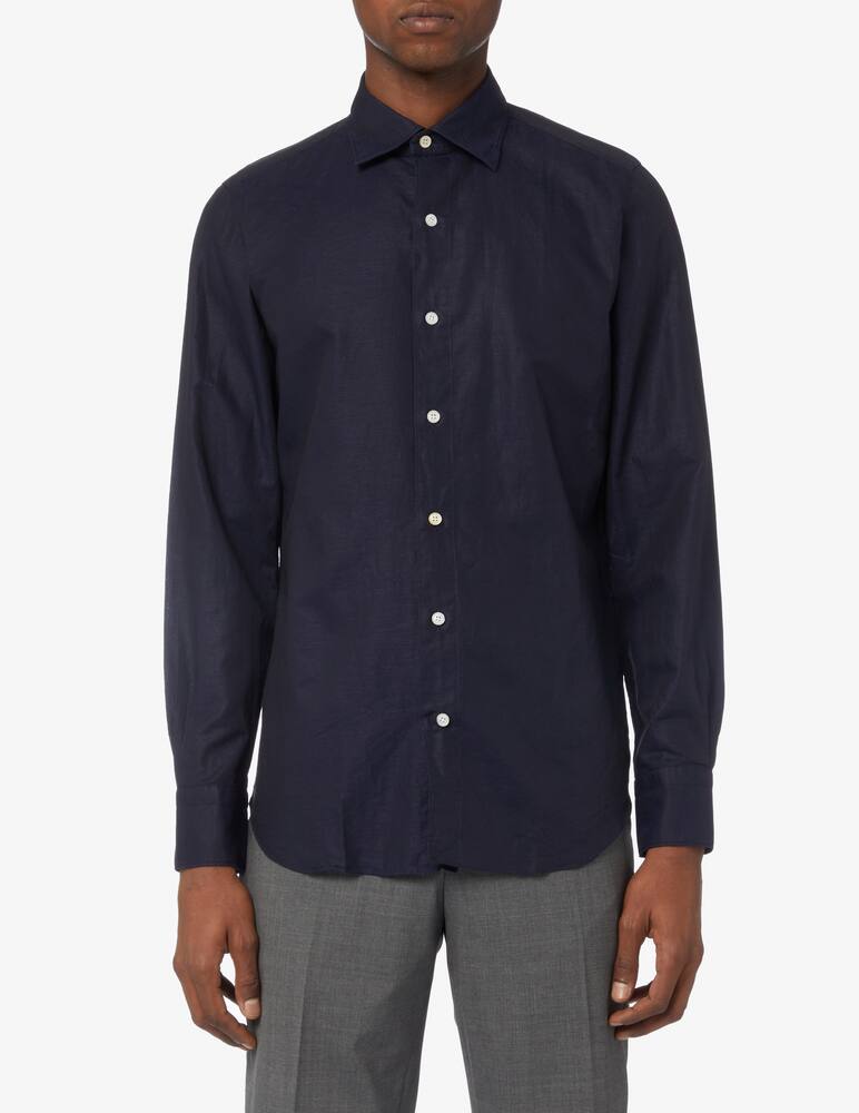 Finamore Cotton and linen shirt - picture 1 Finamore Cotton and linen shirt - picture 1