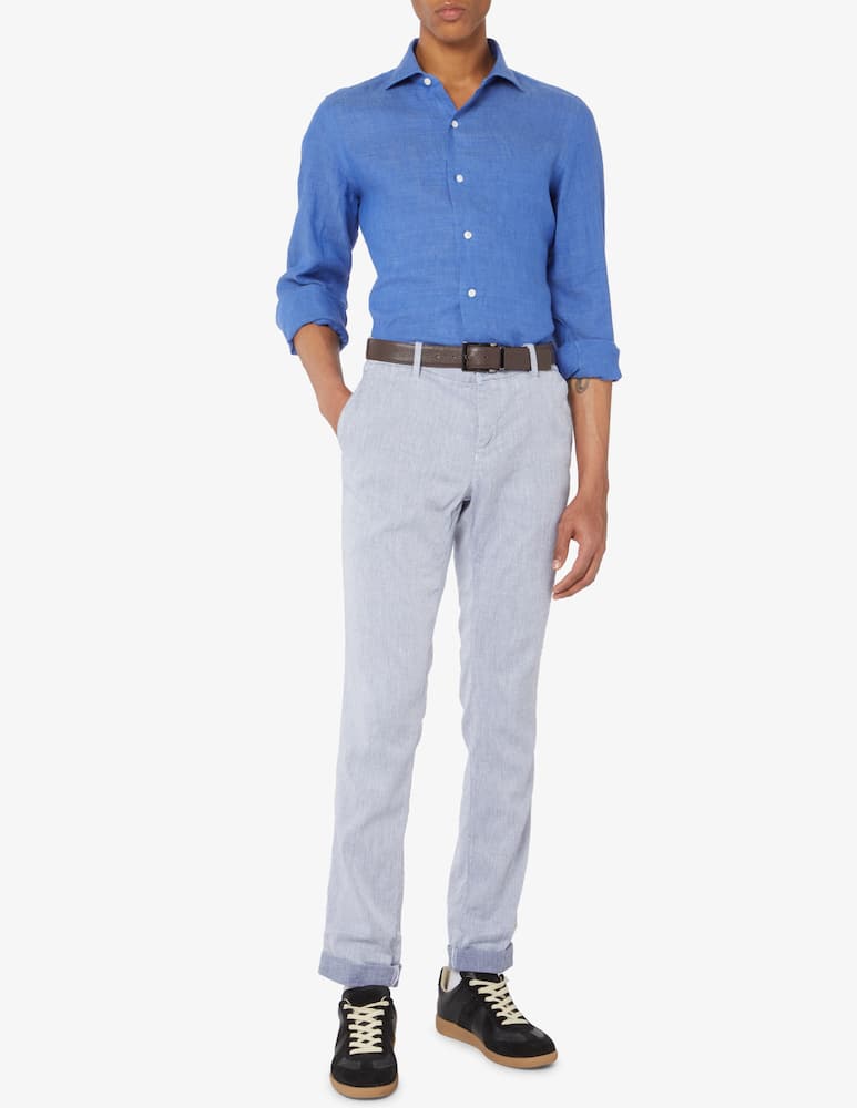 rinascente Finamore Camicia in lino 