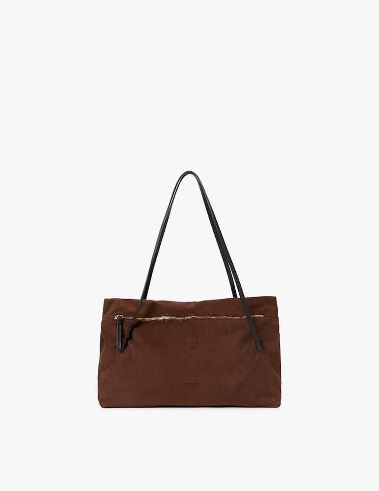 rinascente Arron Borsa a spalla in suede