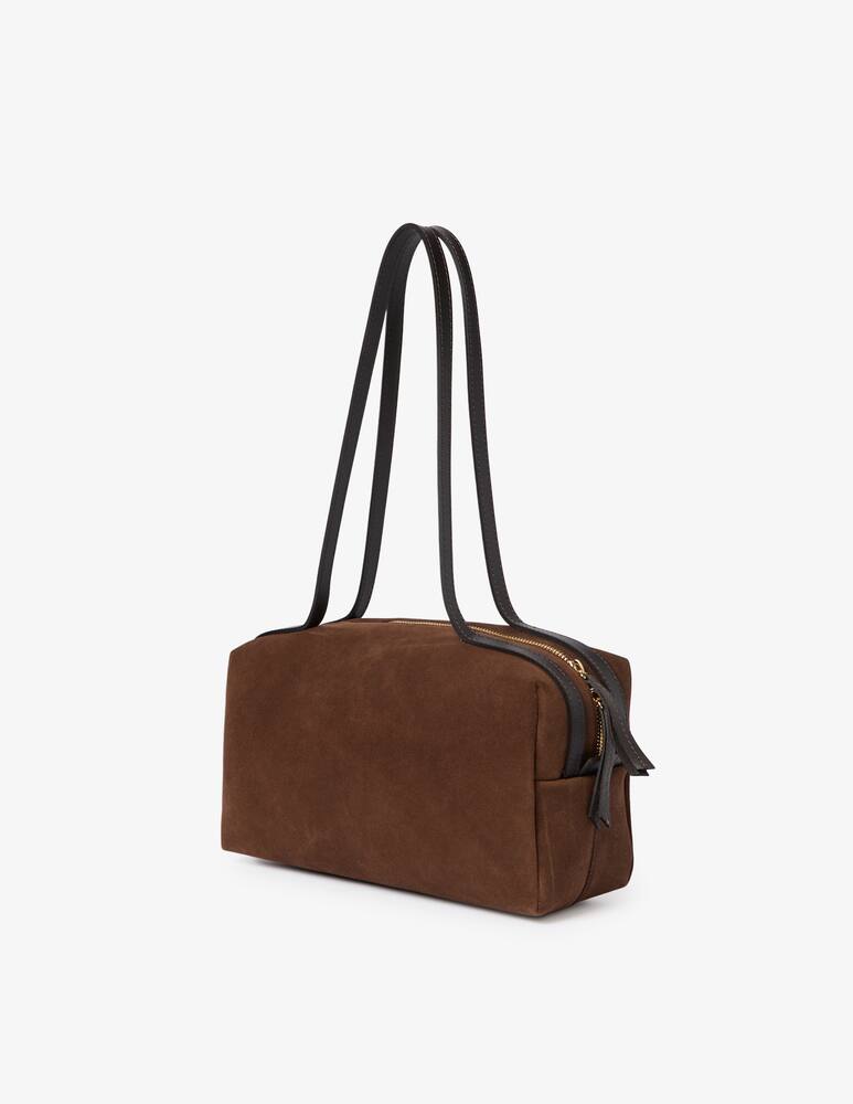 rinascente Arron Bowling suede bag