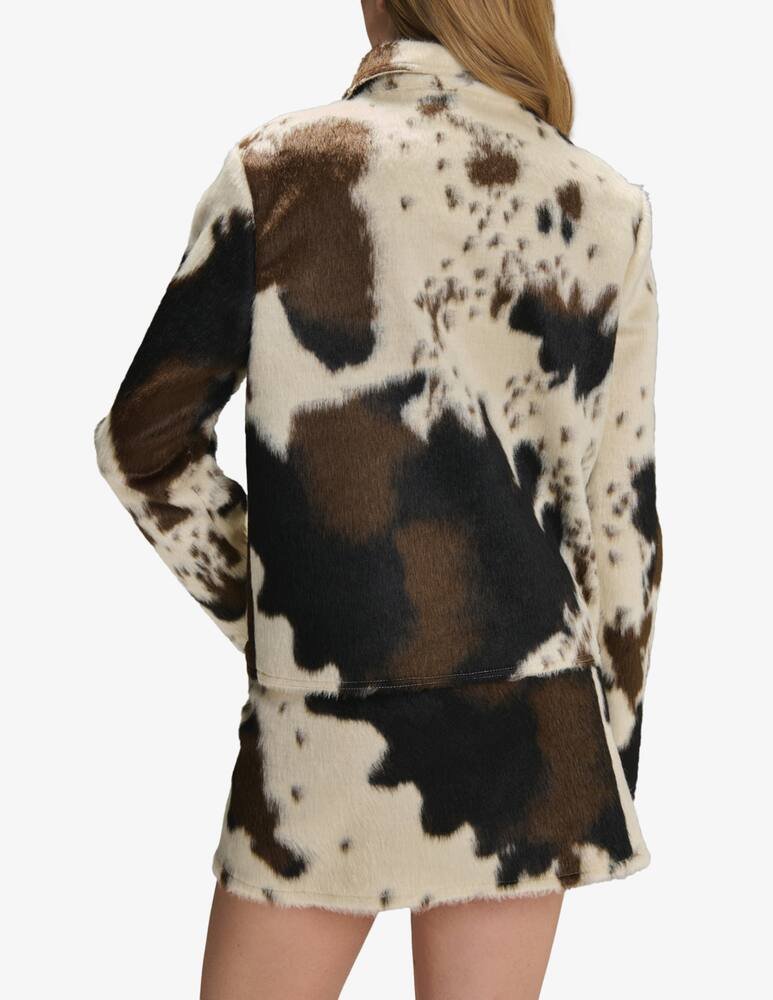 rinascente Face to Face Style Lola cowprint jacket