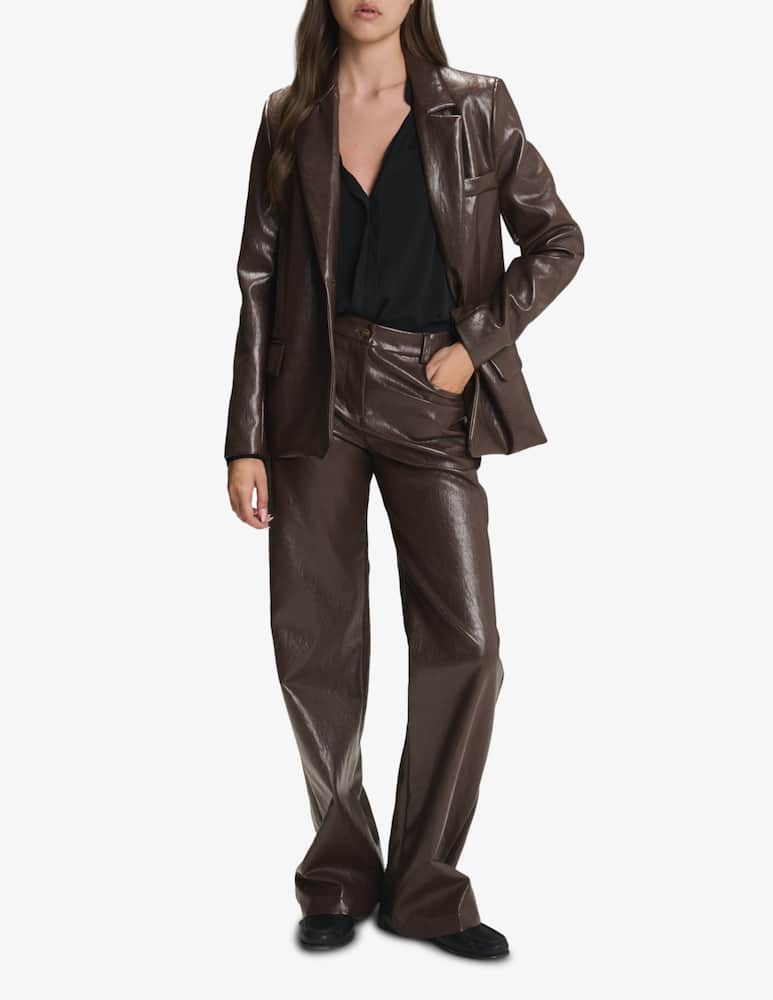 Face to Face Style Blazer in similpelle Paula - immagine 2 Face to Face Style Blazer in similpelle Paula - immagine 2