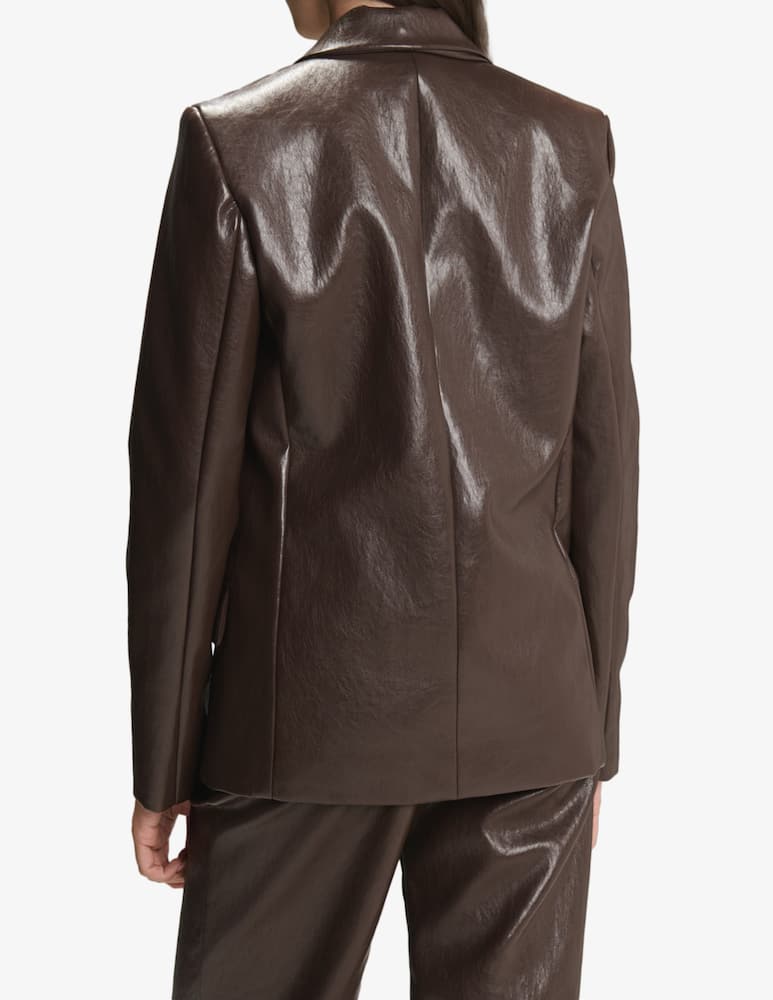 Face to Face Style Blazer in similpelle Paula - immagine 3 Face to Face Style Blazer in similpelle Paula - immagine 3