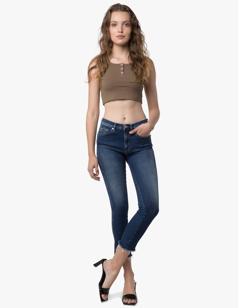 rinascente 3X1 High rise straight jeans