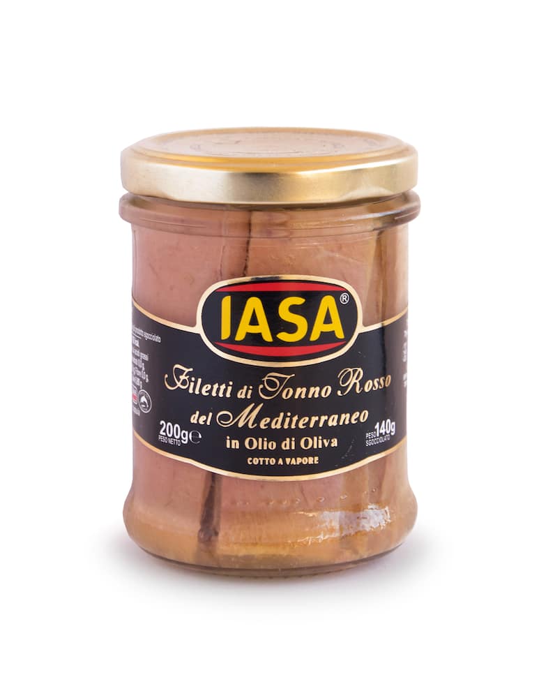 IASA Tonno Rosso in olio di oliva 200g - immagine 1 IASA Tonno Rosso in olio di oliva 200g - immagine 1