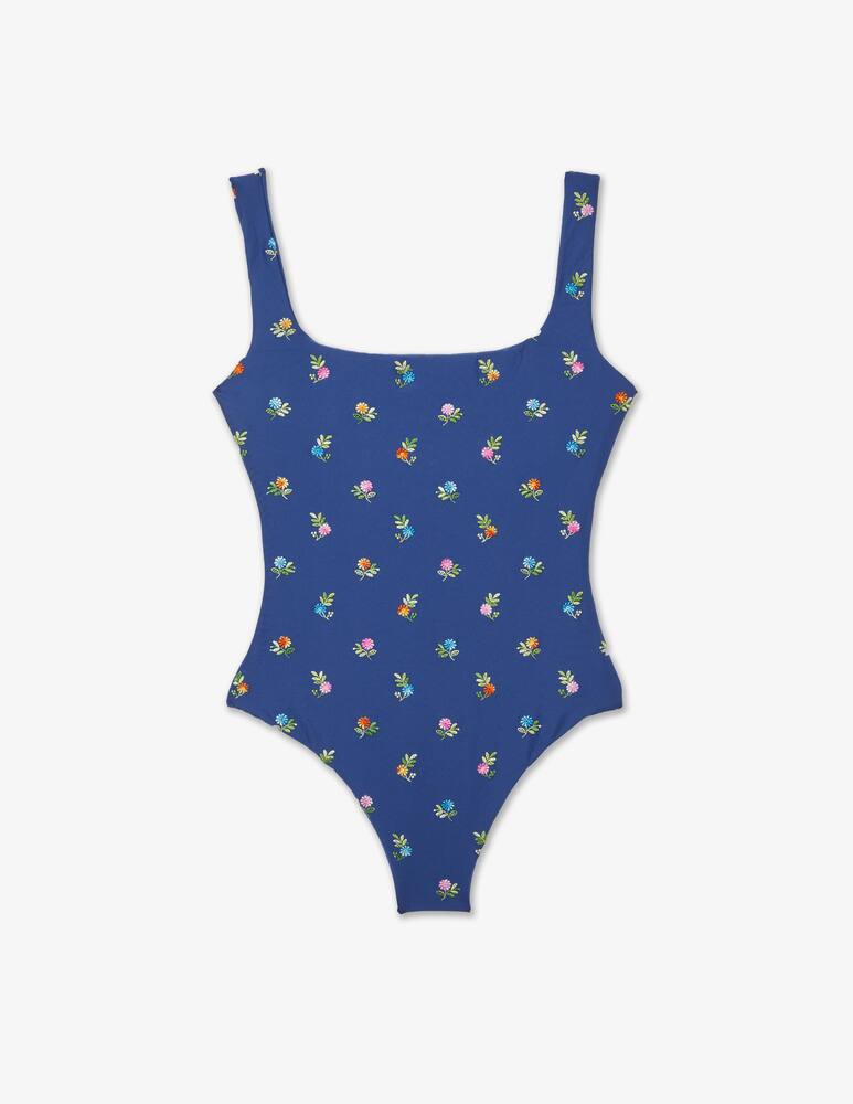 rinascente Delfina One-piece swimsuit with embroidery