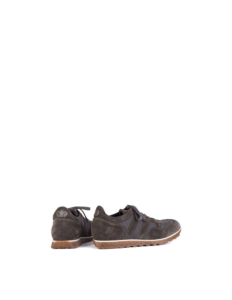 rinascente Alberto Fasciani Sport suede leather sneaker