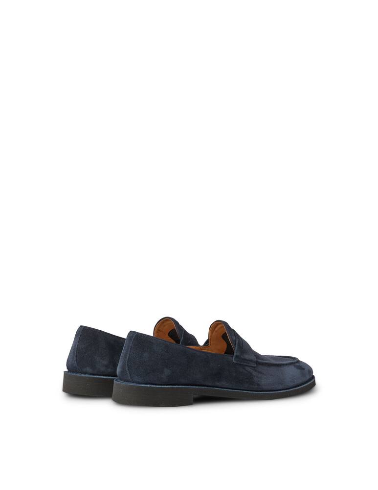 rinascente Alberto Fasciani Zen suede leather loafer
