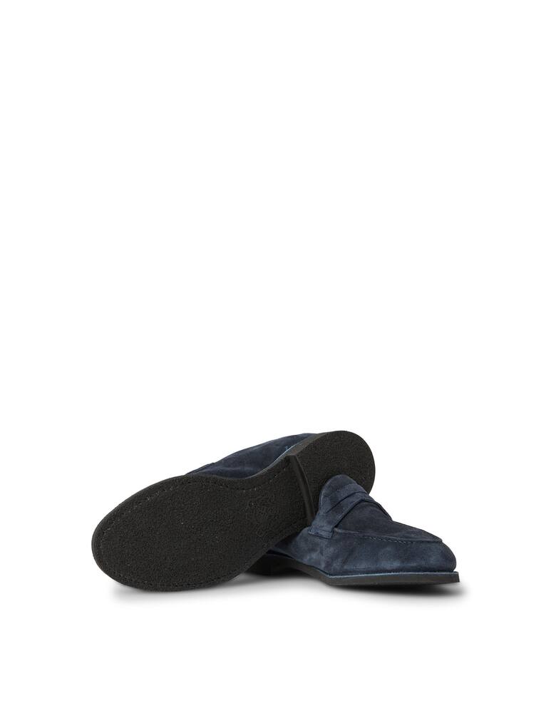 rinascente Alberto Fasciani Zen suede leather loafer