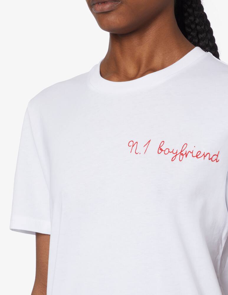 rinascente FedoraMi T-shirt N°1 Boyfriend - Bianco