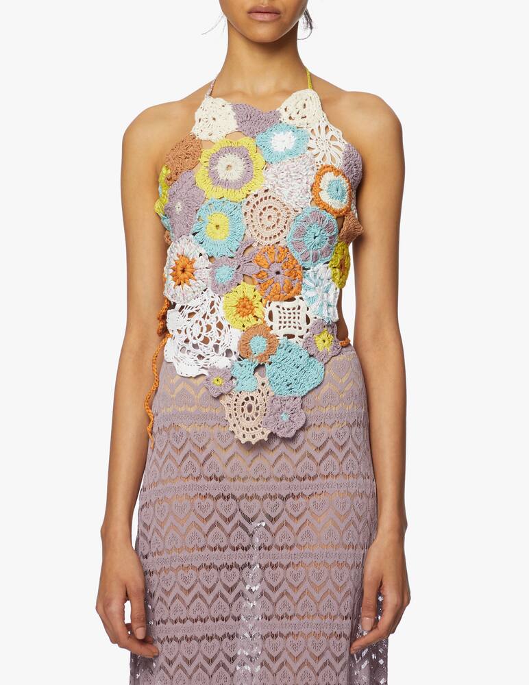 rinascente Marco Rambaldi Top uncinetto fatto a mano 