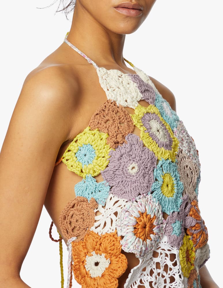 rinascente Marco Rambaldi Top uncinetto fatto a mano 