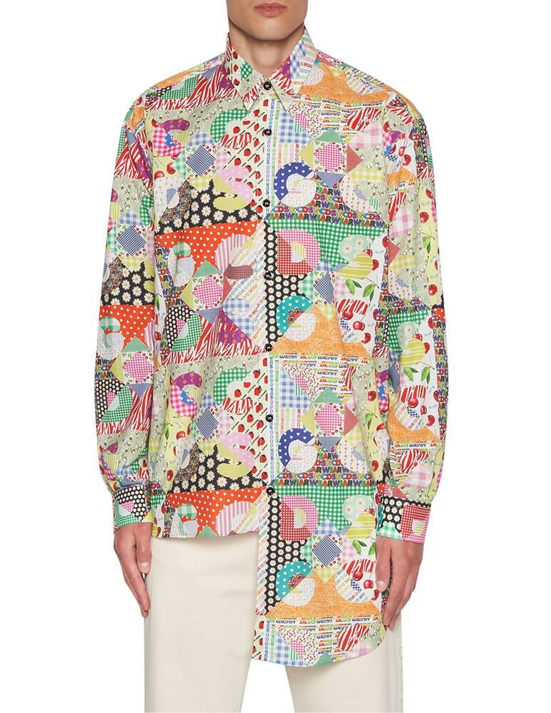 rinascente GCDS Camicia con fronte asimmetrico