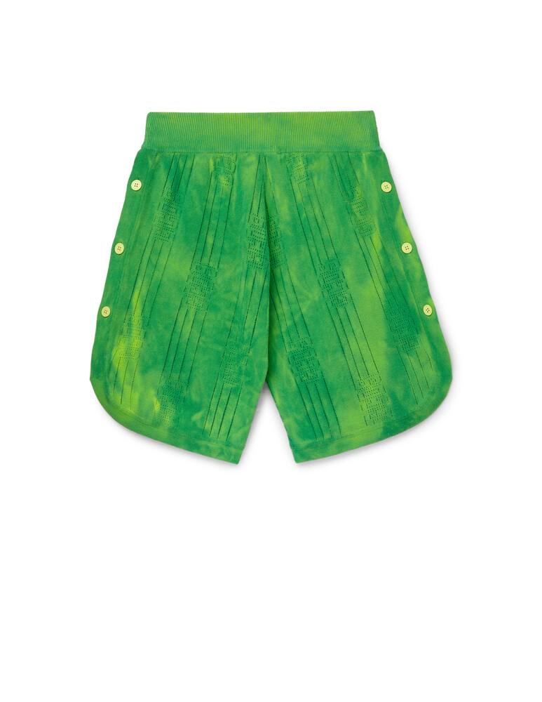 GCDS Pantaloncini da basket in maglia tie dye - immagine 1